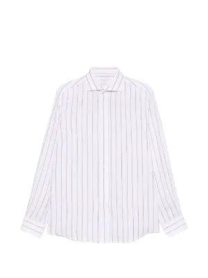 DRIES VAN NOTEN ストライプ シャツ | ホワイト | FARFETCH JP