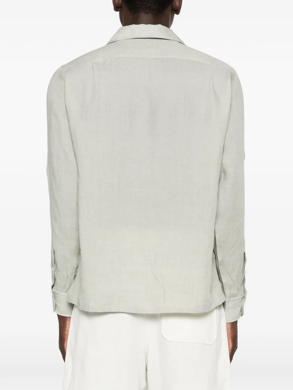Lardini Poloshirt met borstzak Groen