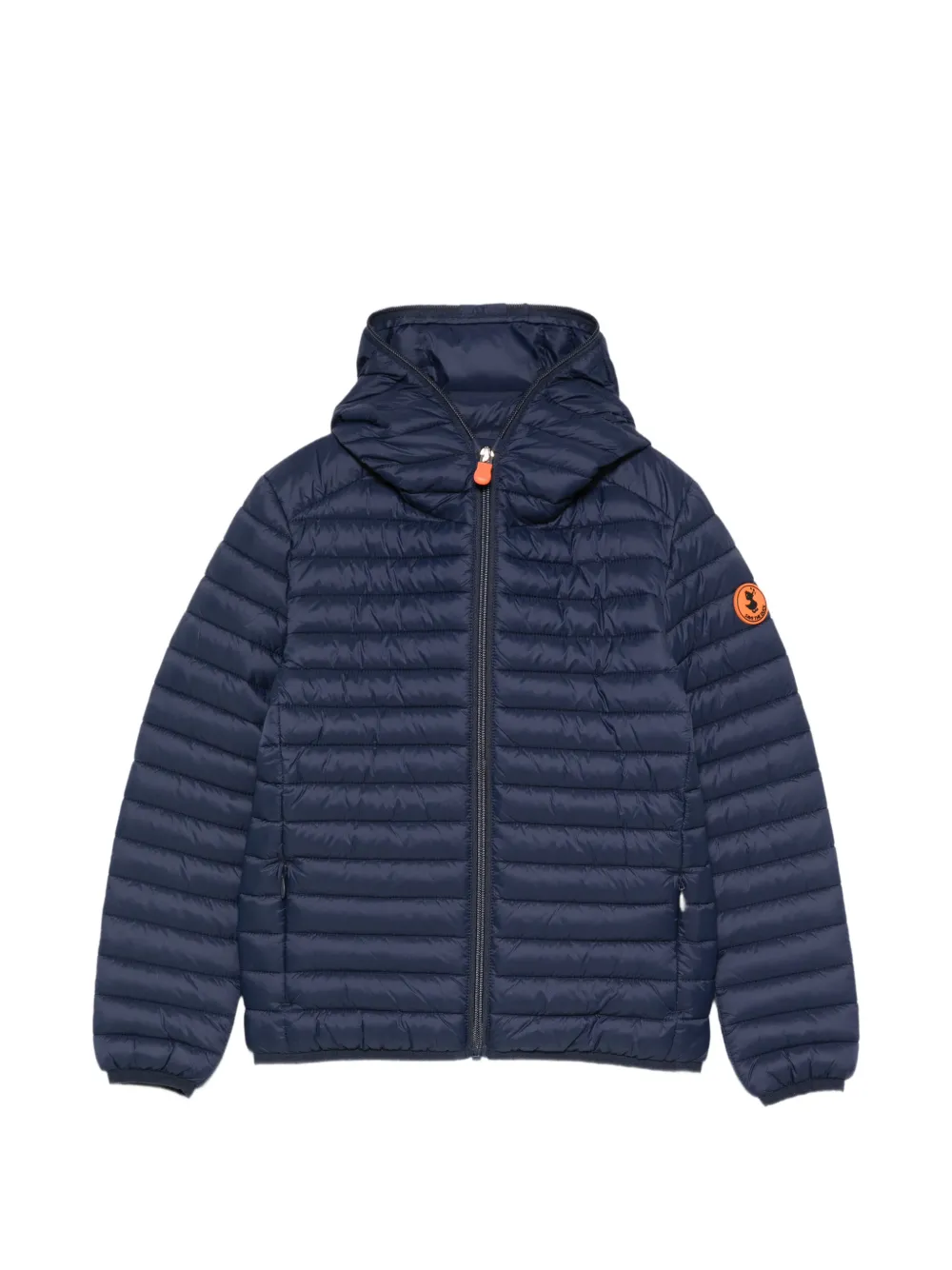 Save The Duck Kids quilted hooded jacket - Blu