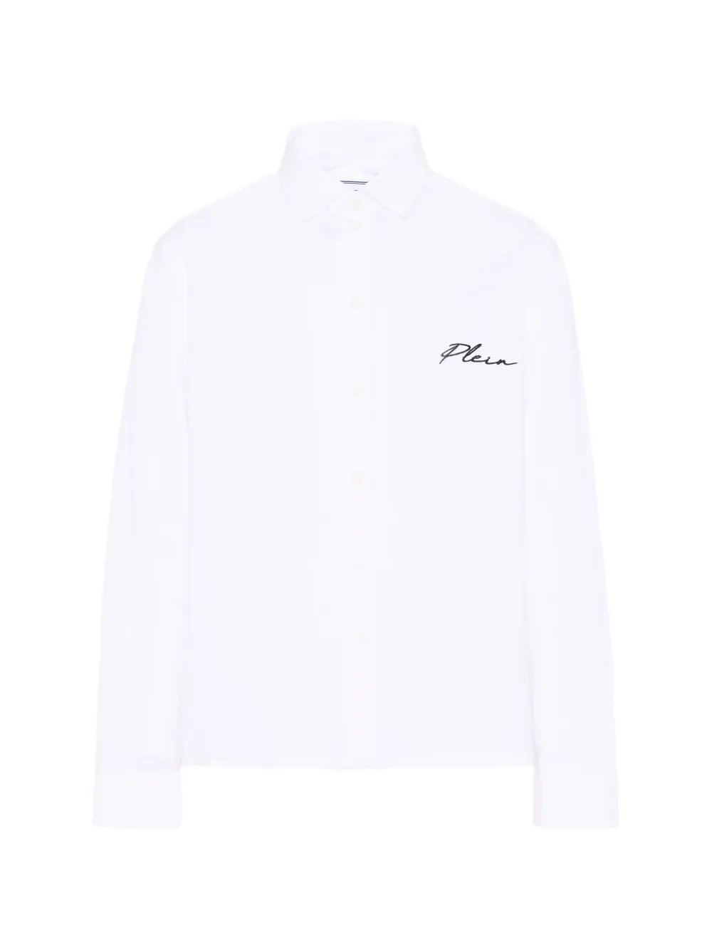 Philipp Plein Junior long-sleeve shirt - Bianco