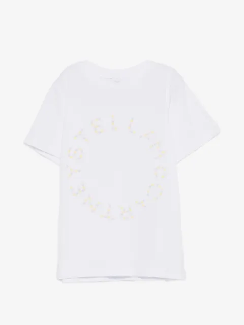 Stella McCartney Kids playera con motivo gráfico