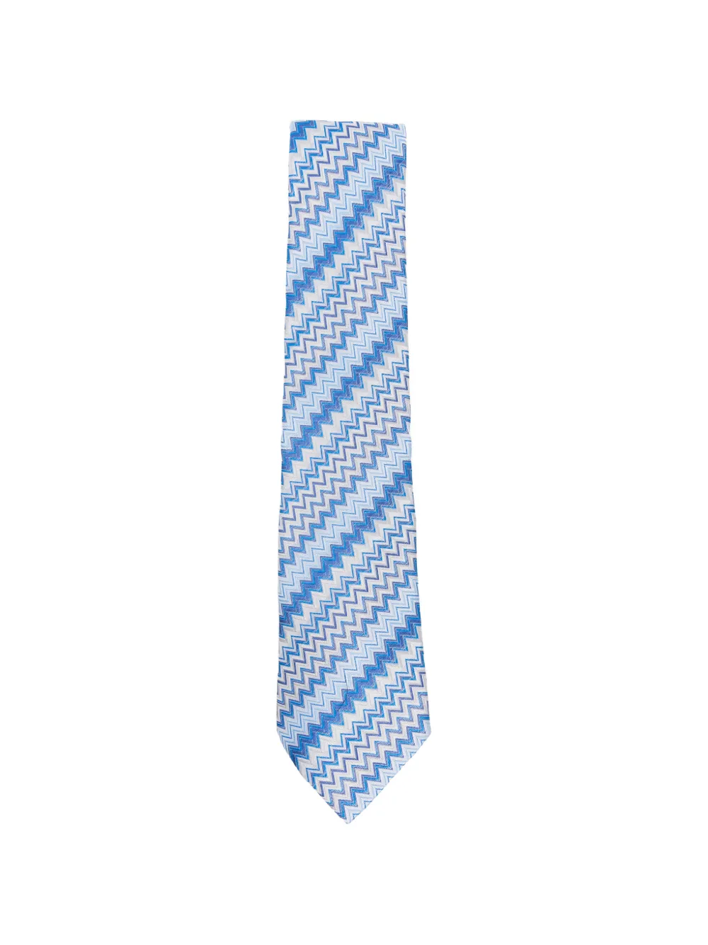 Missoni patterned tie | Blue | Image 1