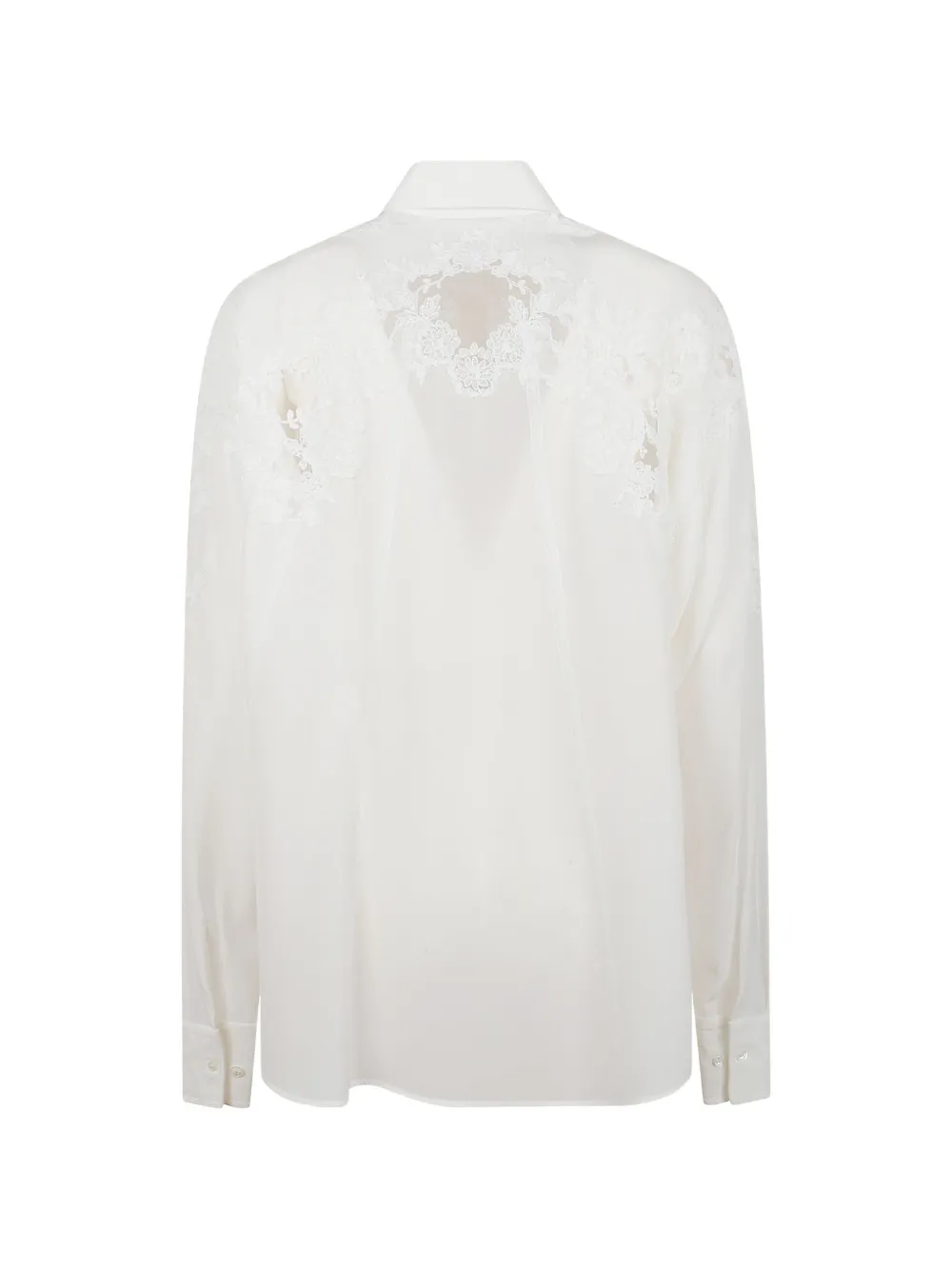 Lace-Detailed Shirt