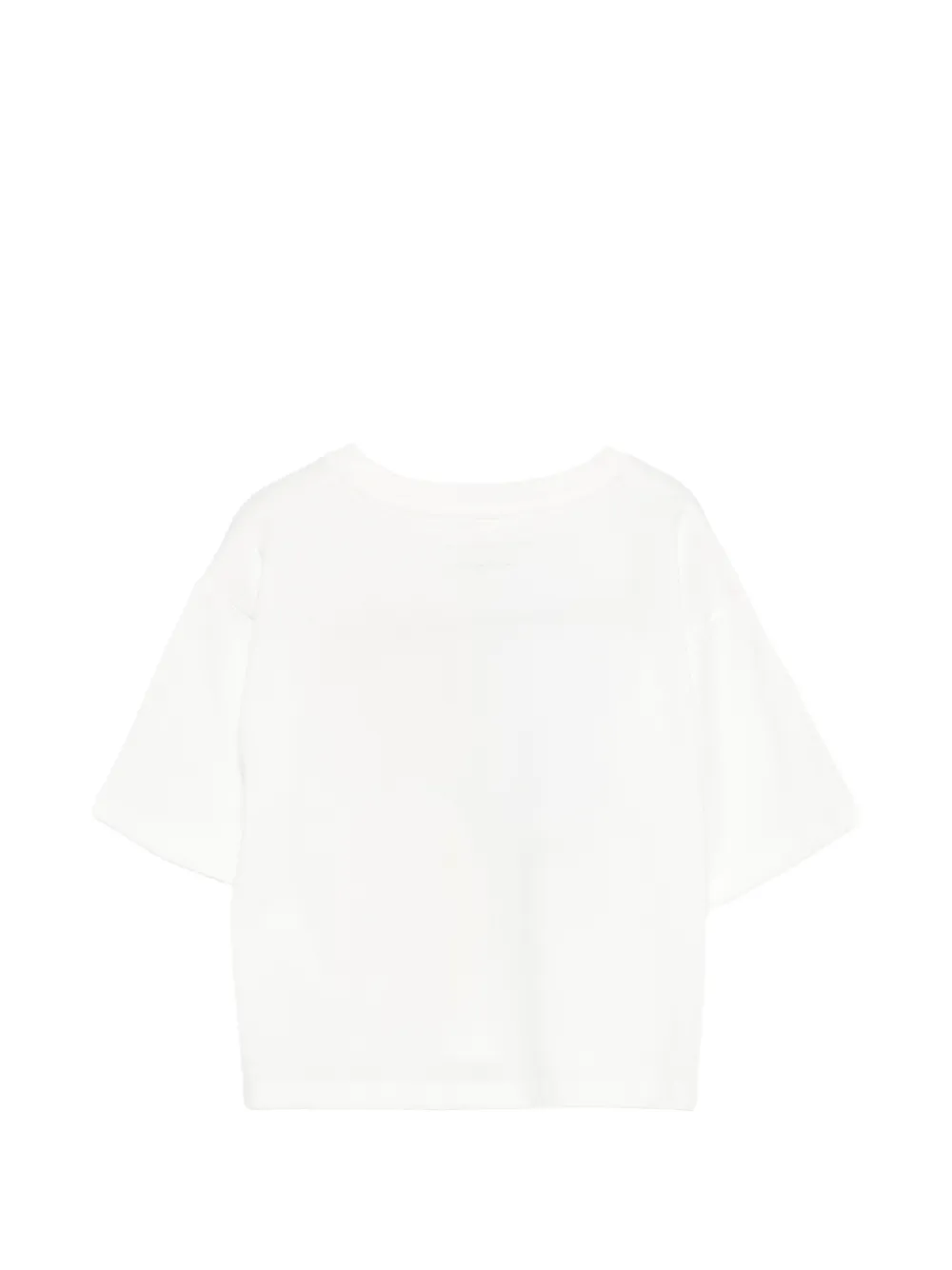 Stella McCartney Kids T-shirt met bloemenprint Wit