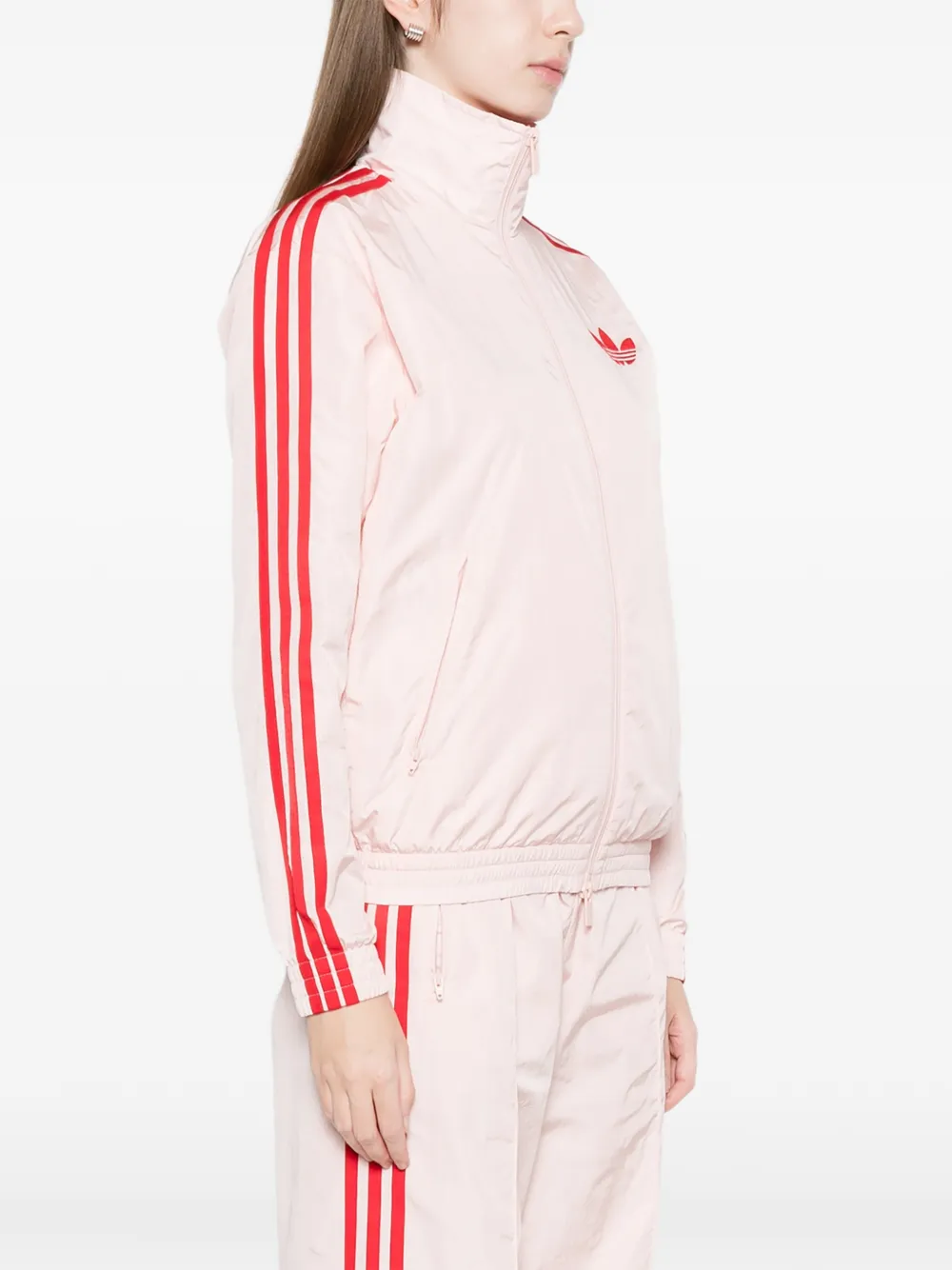 adidas Trainingsjack met geborduurd logo Roze