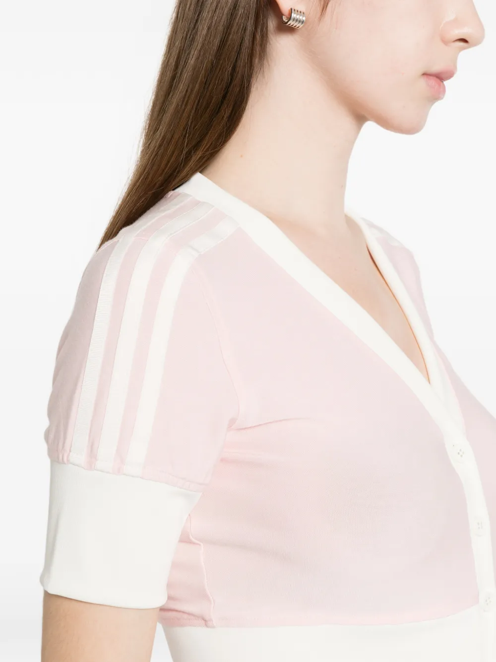 adidas Vest met korte mouwen Roze
