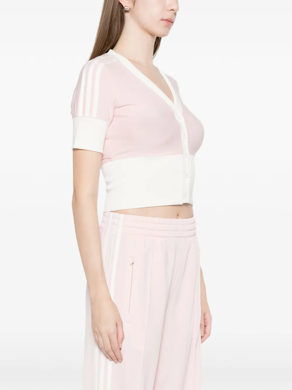 adidas Vest met korte mouwen Roze