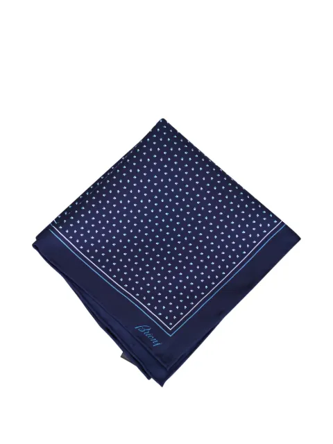 Brioni polka-dot pocket square