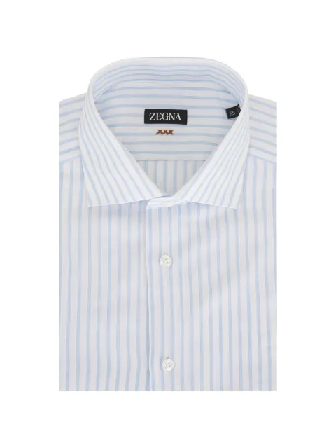 Zegna striped-pattern shirt