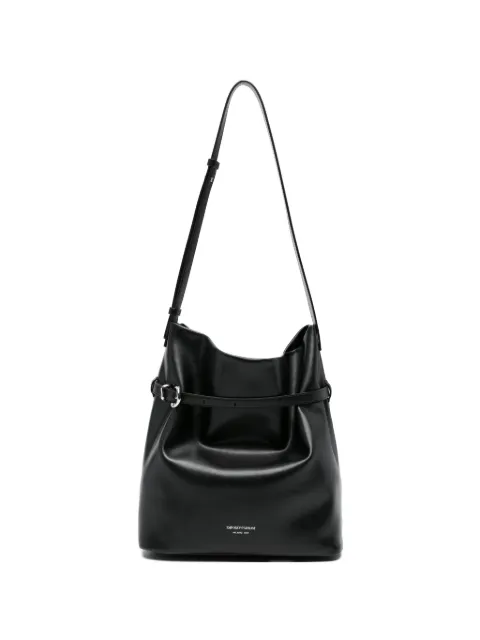 Emporio Armani buckle strap bucket bag