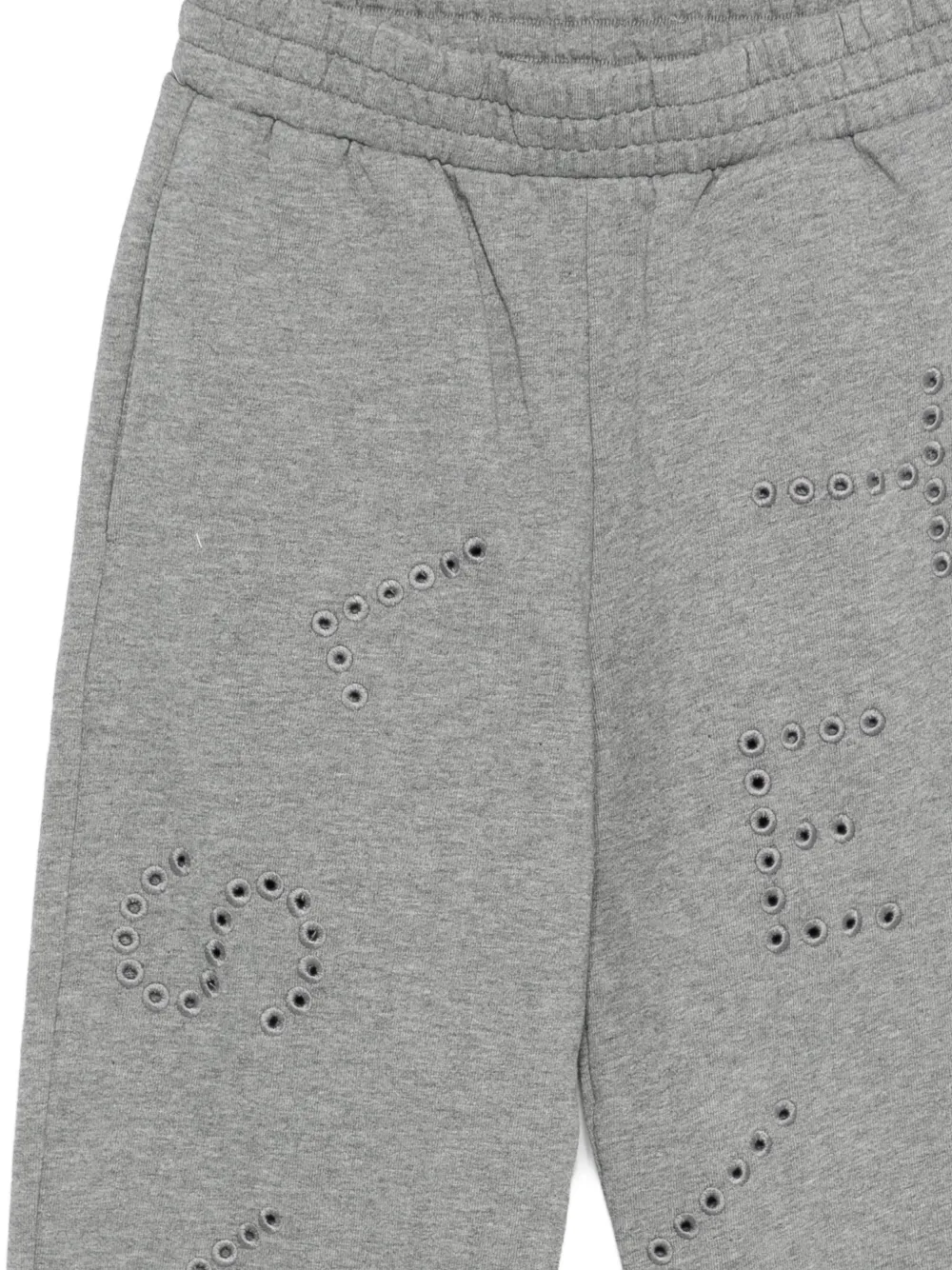 Stella McCartney Kids Broek met ringlets Grijs