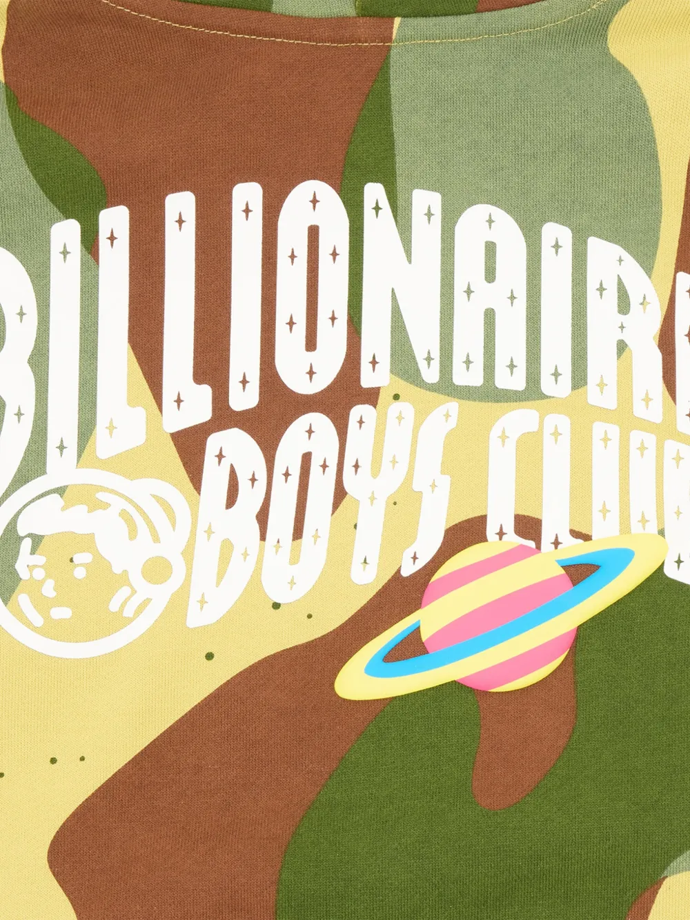 Billionaire Boys Club Kids Sweater met camouflageprint Geel