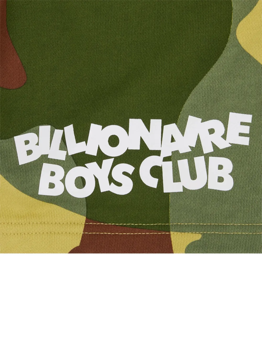 Billionaire Boys Club Kids Shorts met camouflageprint Groen