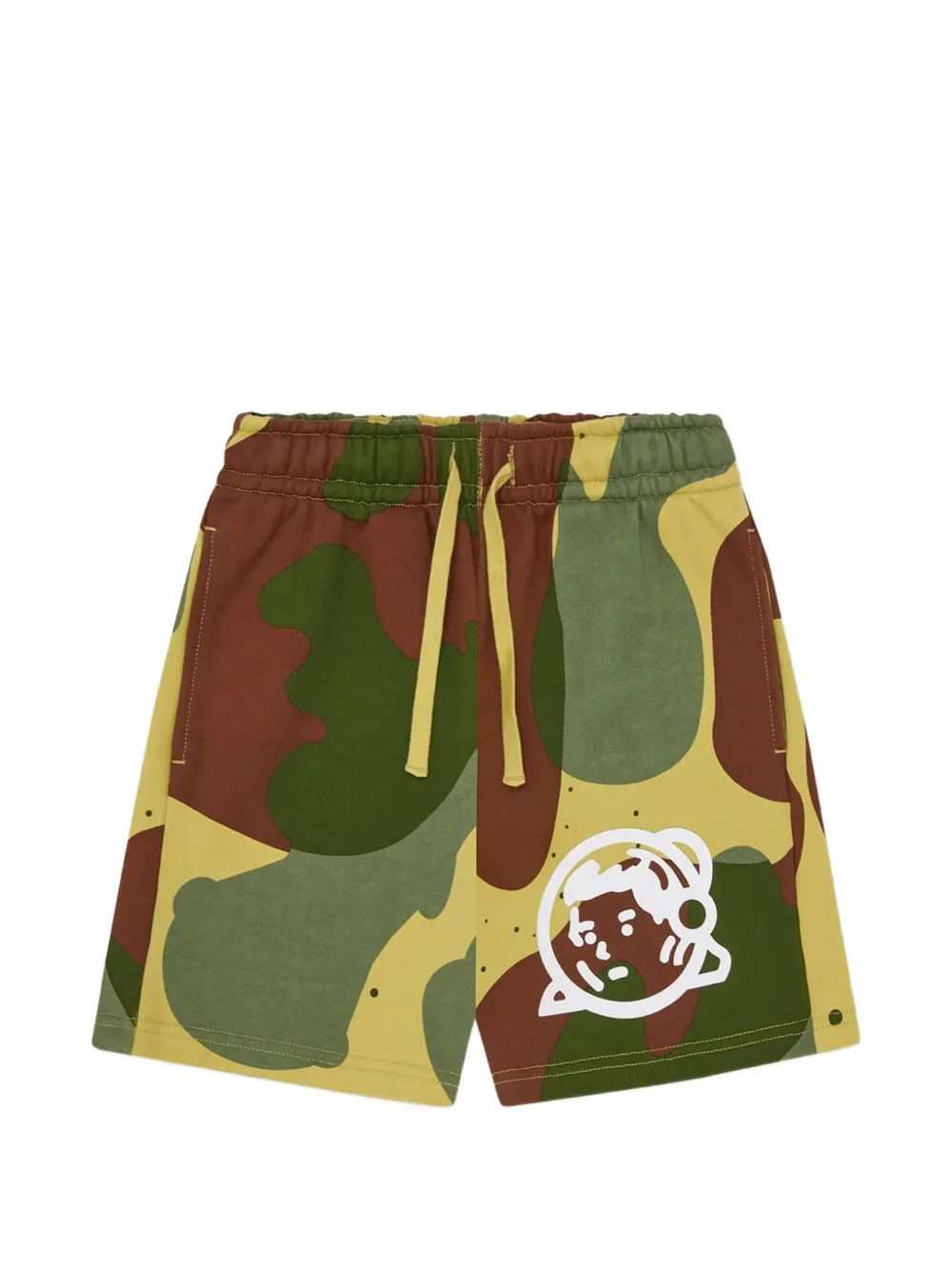 Billionaire Boys Club Kids camouflage graphic shorts - Verde
