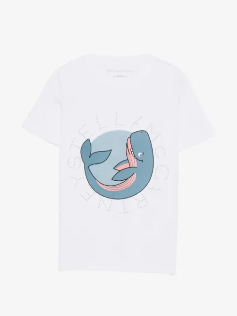 Stella McCartney Kids playera manga corta con estampado gráfico