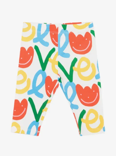 Stella McCartney Kids floral-print leggings