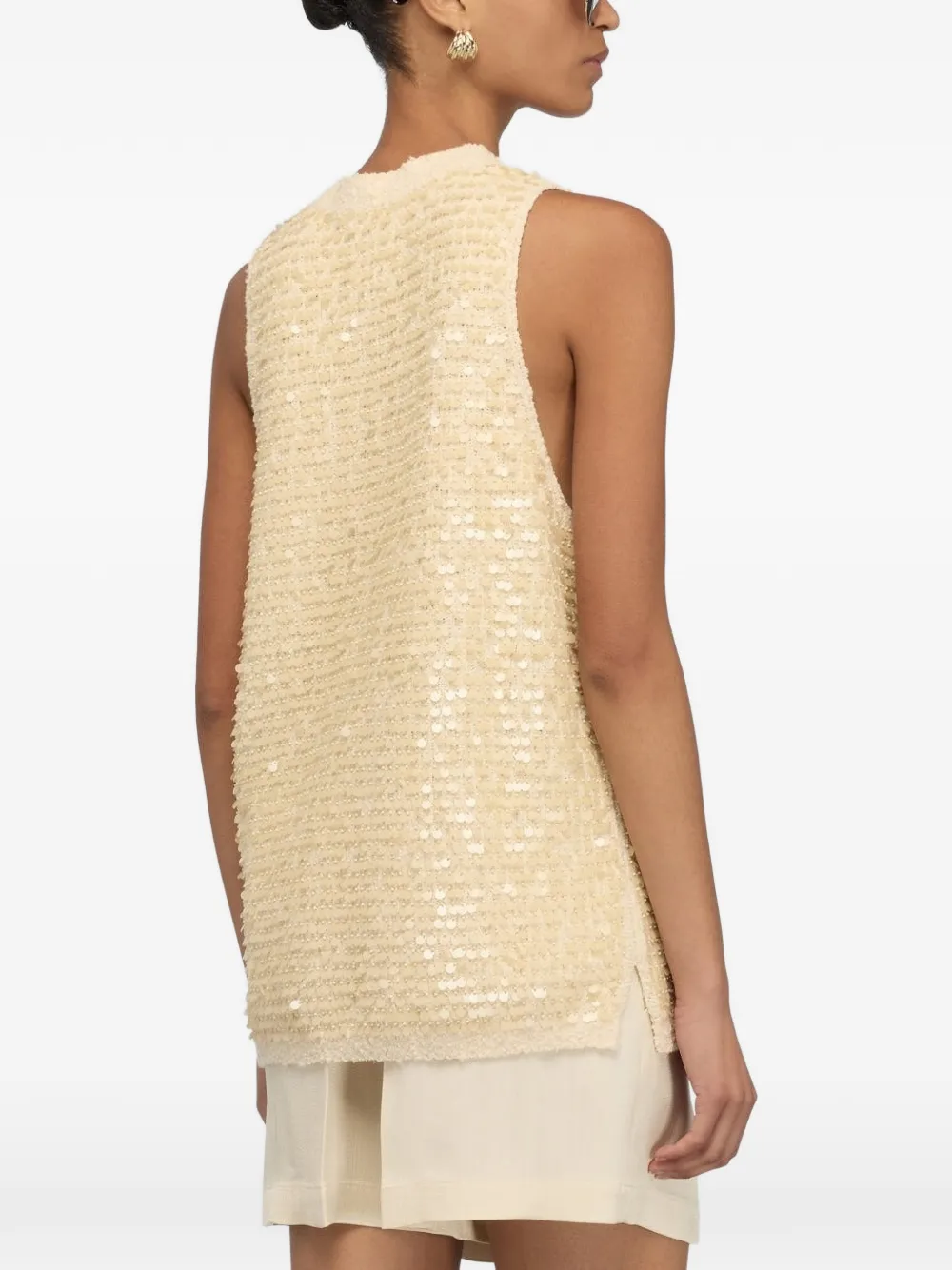  Semicouture Alona Top - Neutrals 