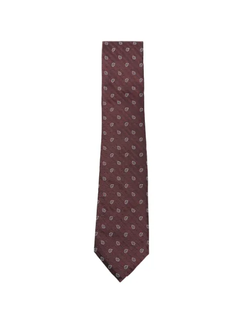 Zegna patterned tie