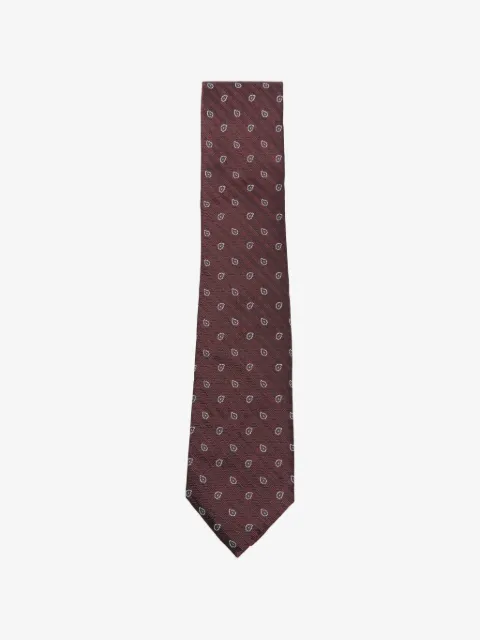 Zegna patterned tie