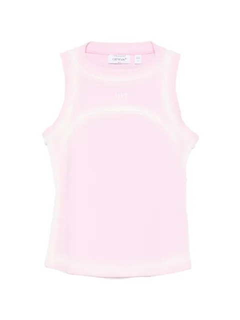 Off-White Spray- Off-Stamp 罗纹坦克背心
