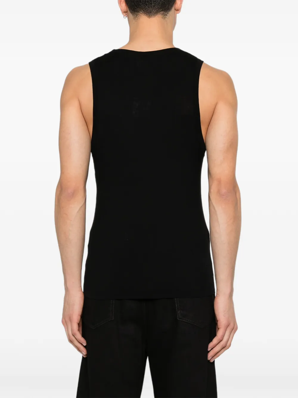 SIMKHAI Sleeveless Top in Black, view 4