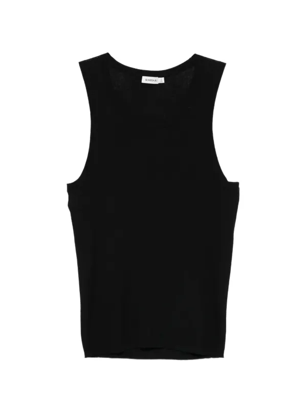 Simkhai Sleeveless Top in Black