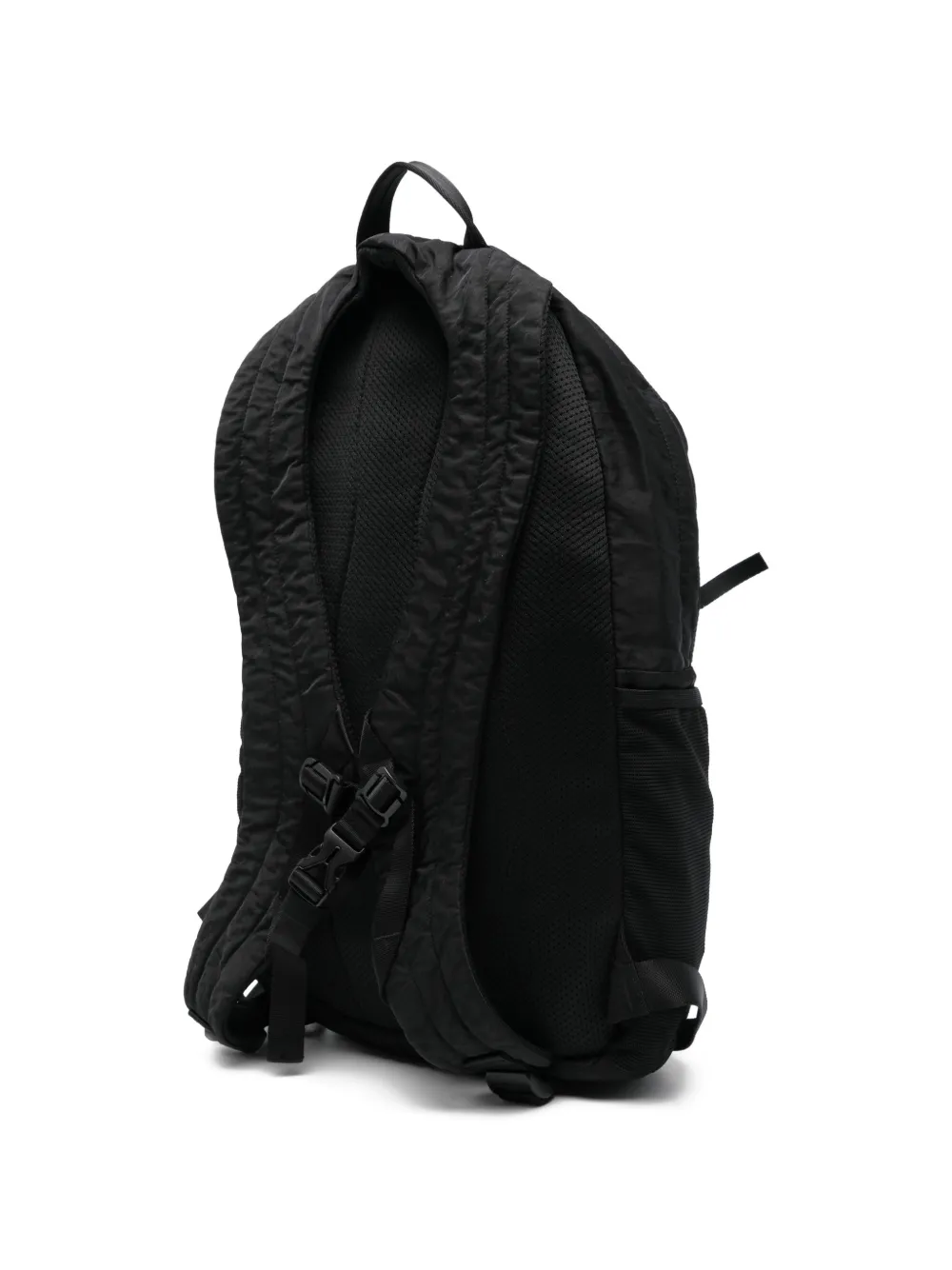  C.p. Company Kids Logo-detail Backpack - Black 
