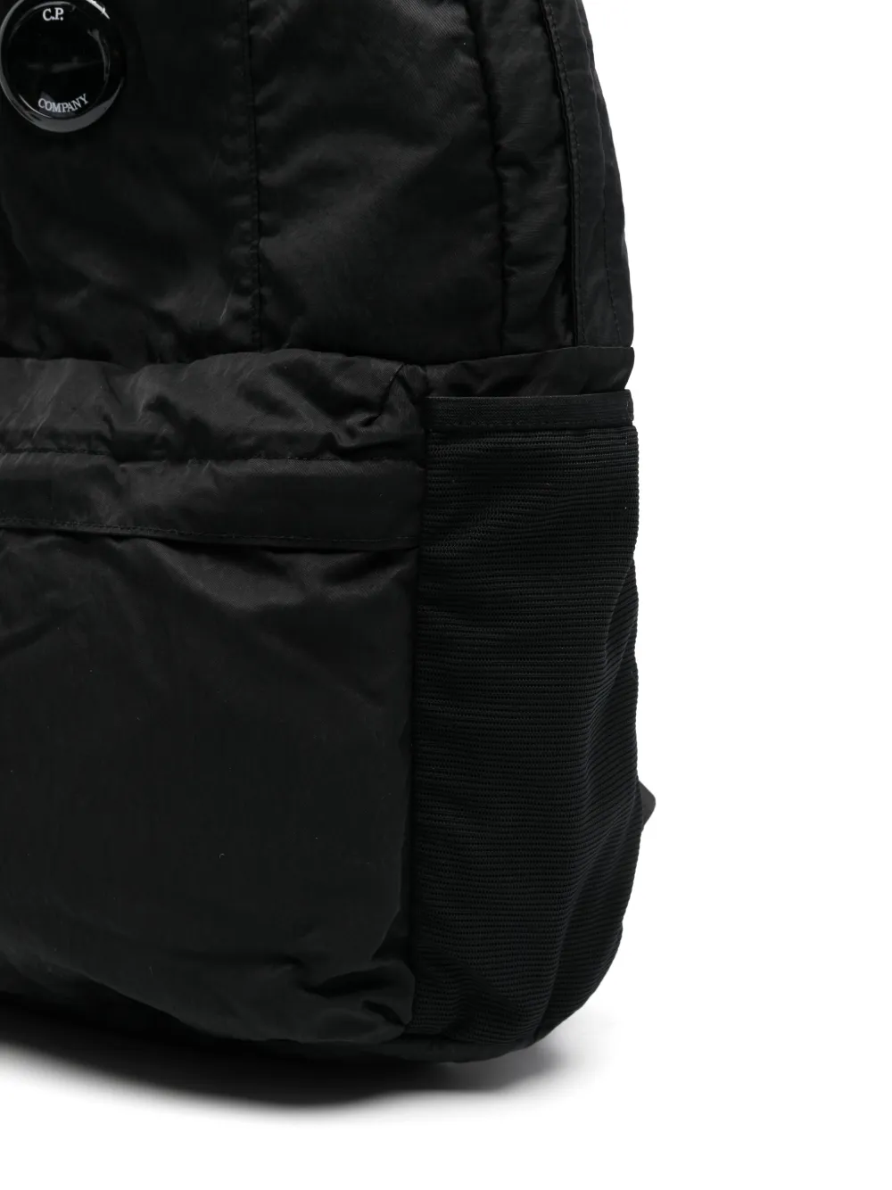  C.p. Company Kids Logo-detail Backpack - Black 