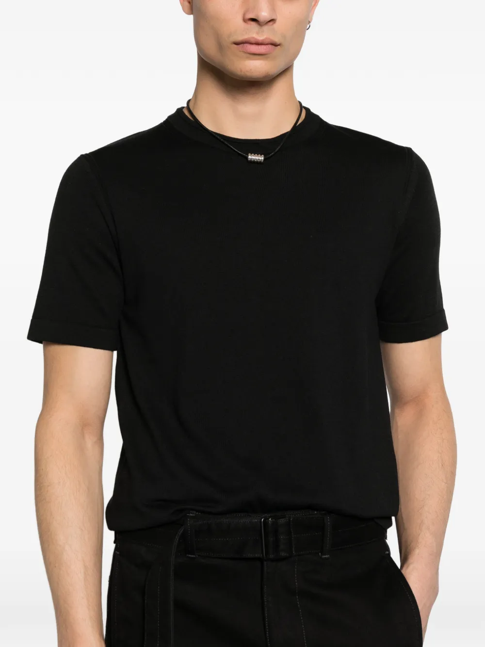 SIMKHAI T-shirt met korte mouwen Zwart