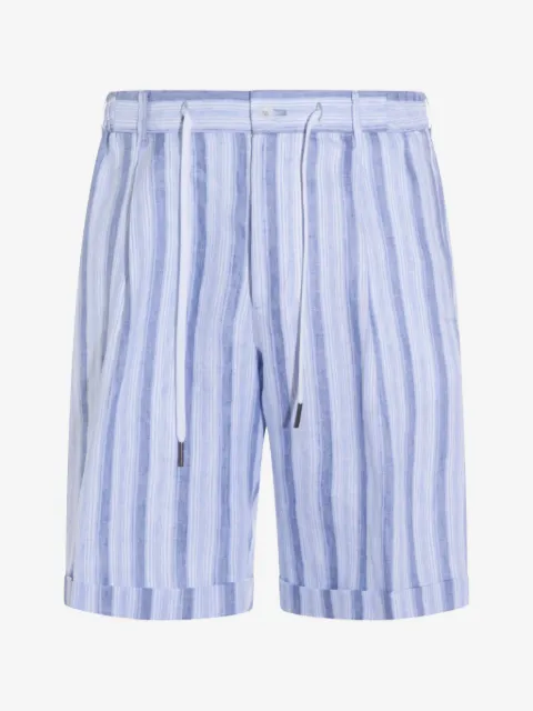 Tagliatore shorts a rayas con cordones