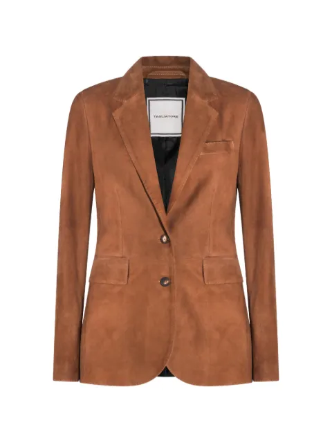 Tagliatore blazer de piel con botones