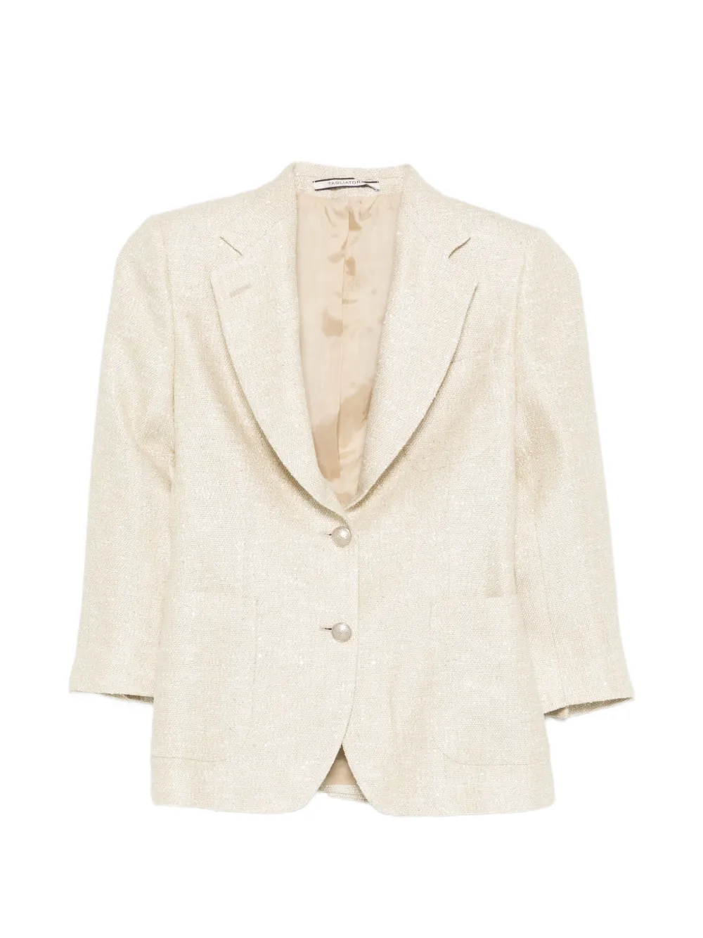 Tagliatore button-fastening blazer - Neutrals