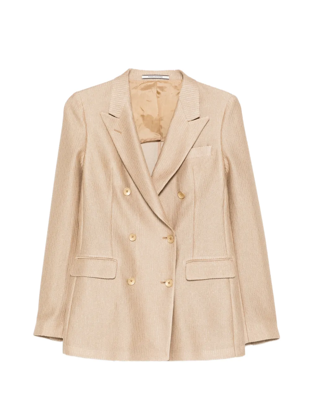 Tagliatore peak-lapel double-breasted blazer - Toni neutri