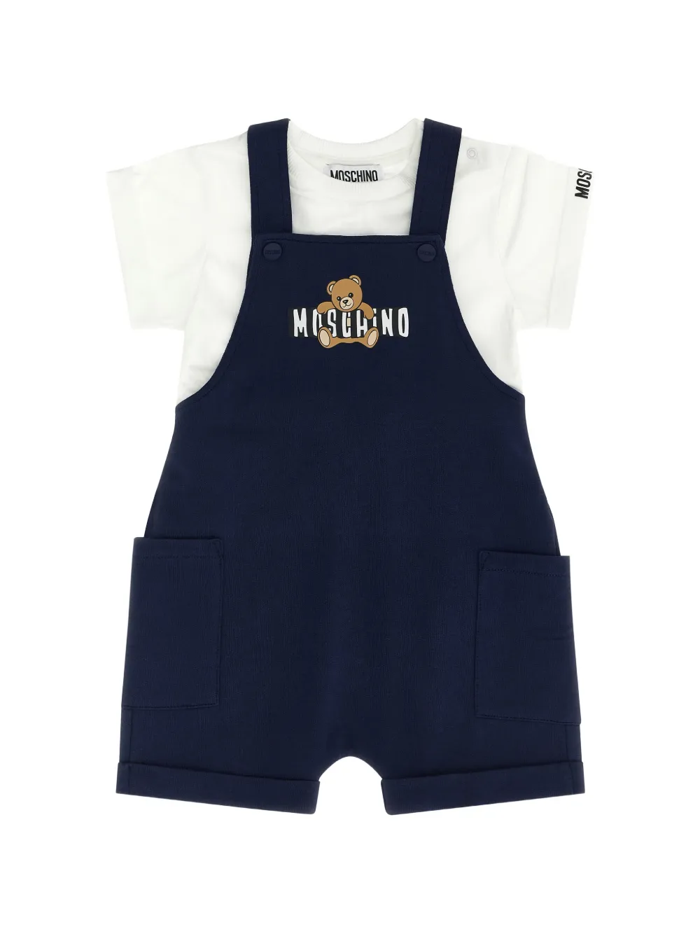 Moschino logo lettering tracksuit - Blu