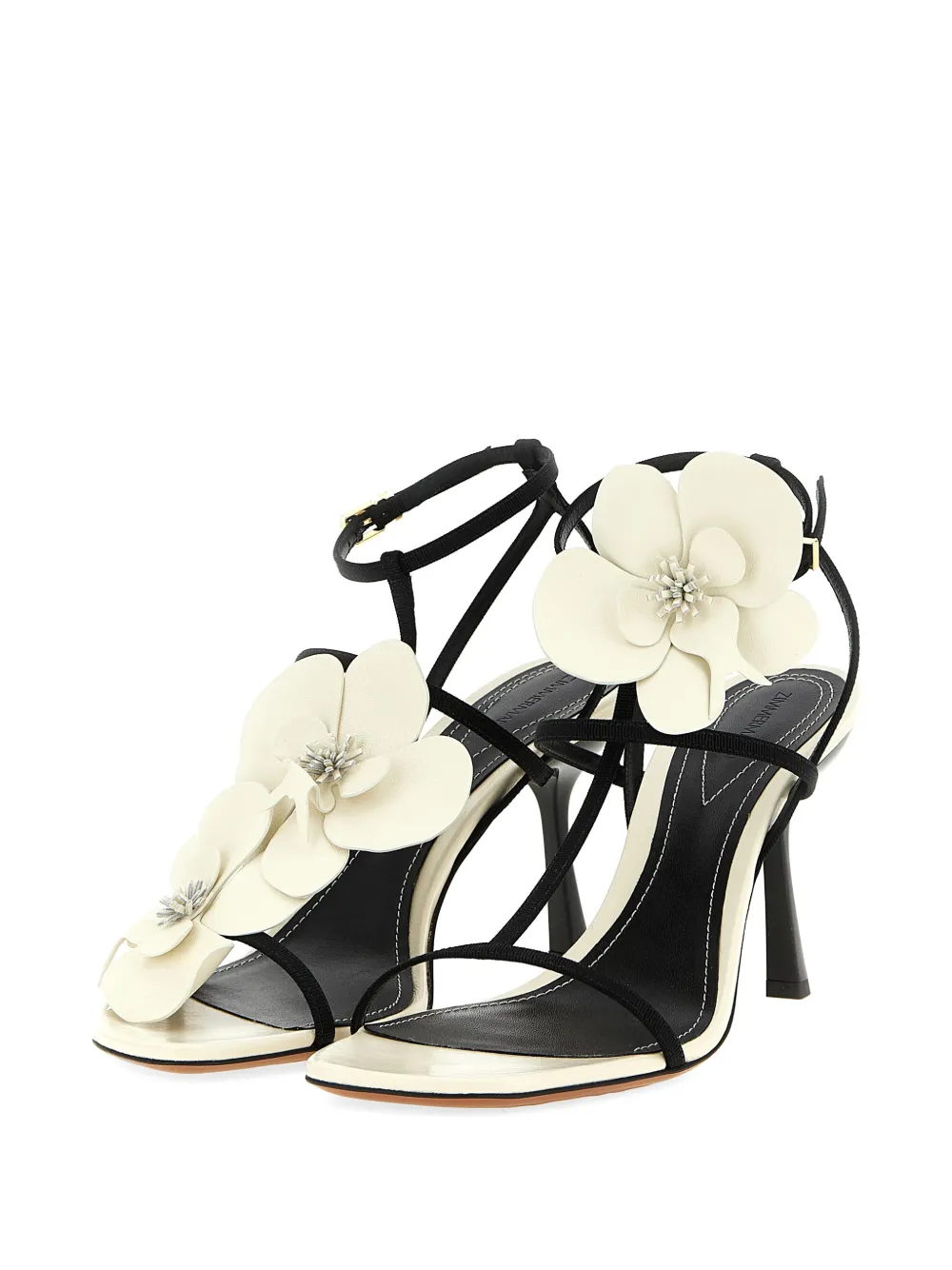 ZIMMERMANN Orchid sandalen Zwart