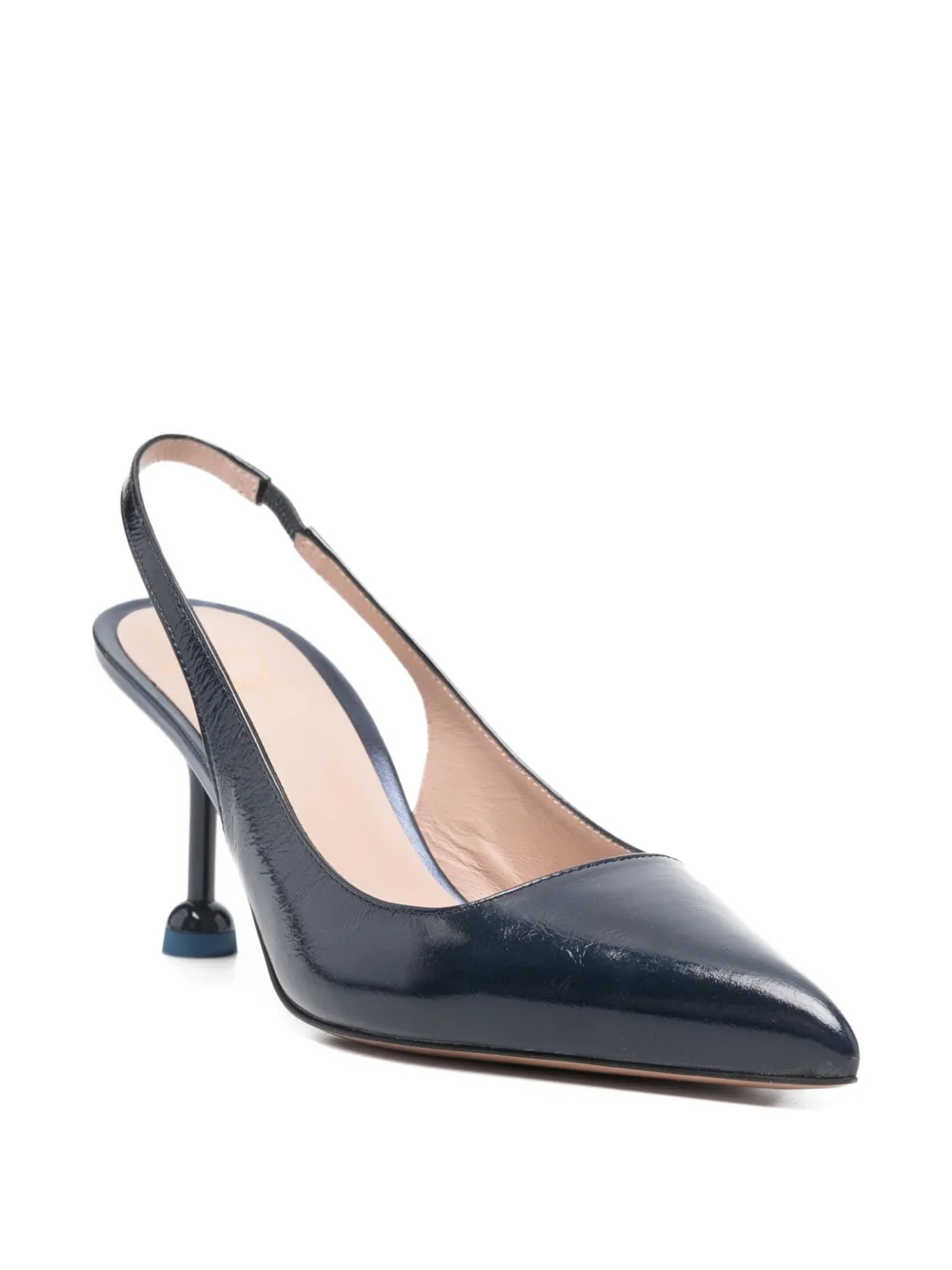 Festa Milano Fannys leren pumps Blauw