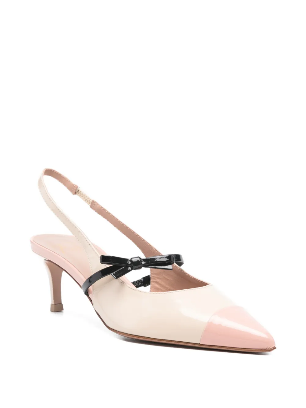 Festa Milano Berice leren pumps Roze
