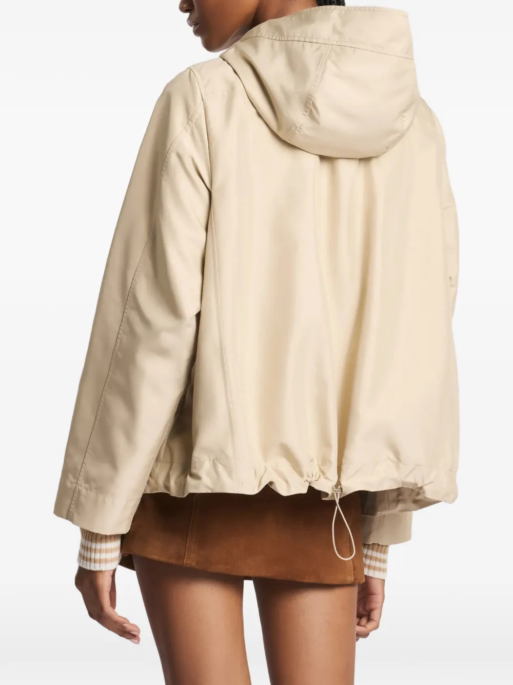  Fay Hooded Jacket - Neutrals 