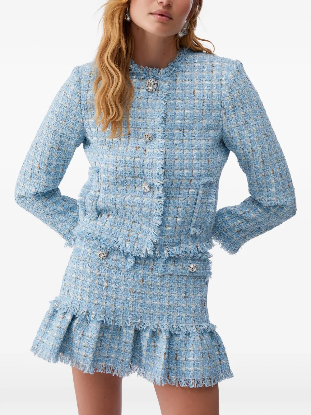  Liu Jo Buttoned Jacket - Blue 