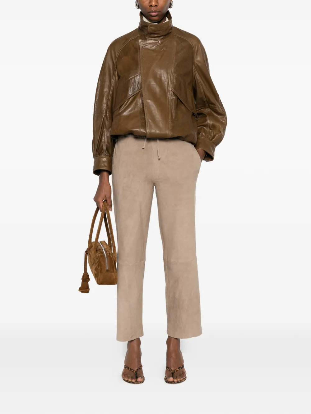  Arma Drawstring Trousers - Neutrals 