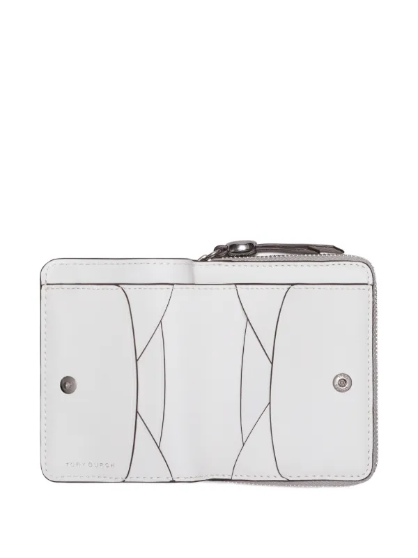 Tory Burch Romy bi-fold Wallet | Grey | FARFETCH