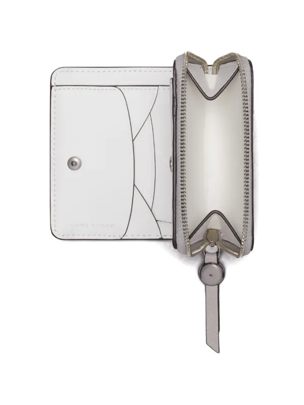 Tory Burch Romy bi-fold Wallet | Grey | FARFETCH