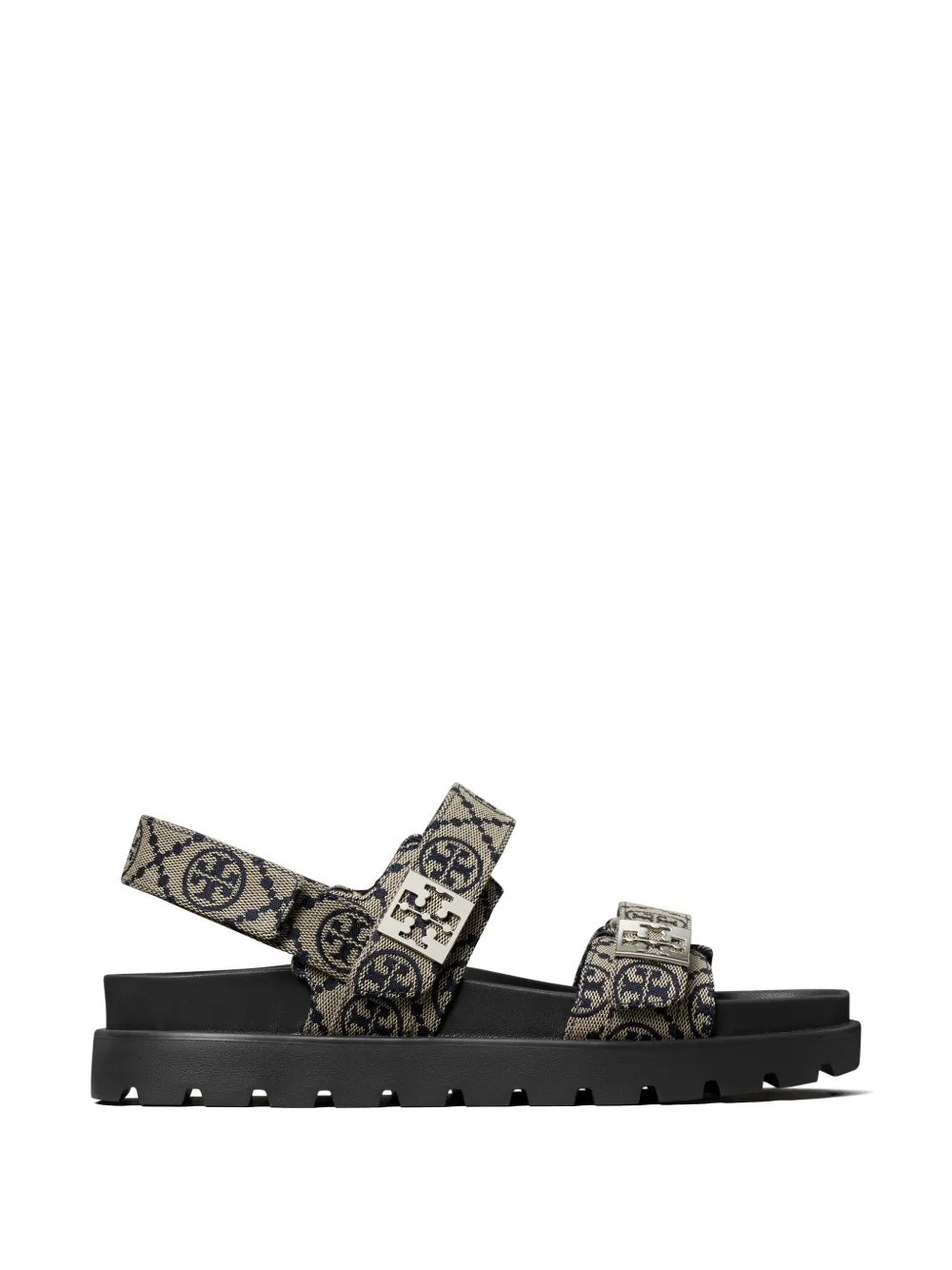 Tory Burch T Monogram Mellow sport sandal - Toni neutri