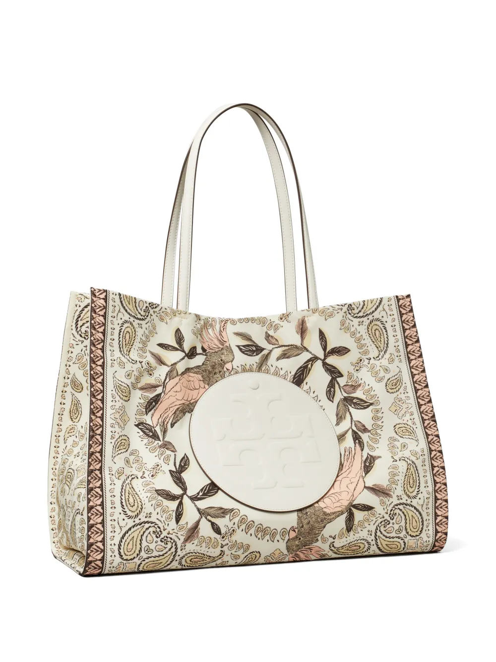  Tory Burch Ella Printed Tote - Neutrals 