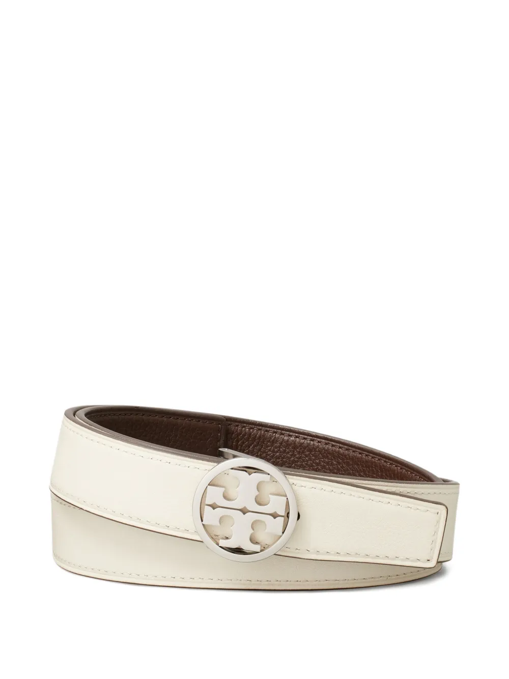 Tory Burch 1" Miller omkeerbare riem Bruin