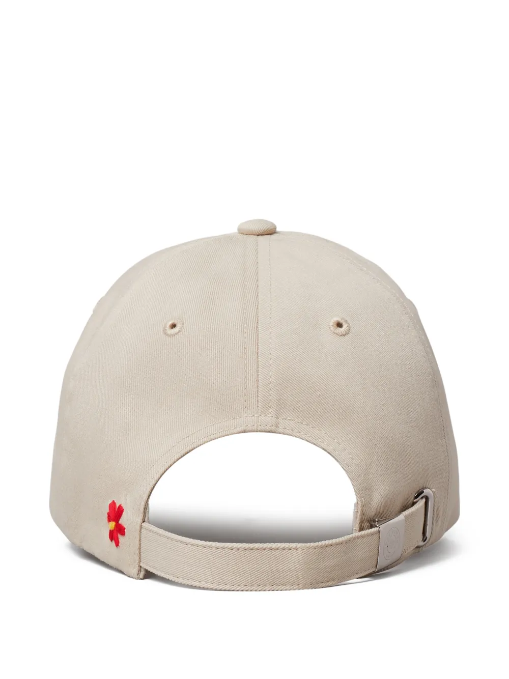  Tory Burch Logo-patch Baseball Cap - Neutrals 