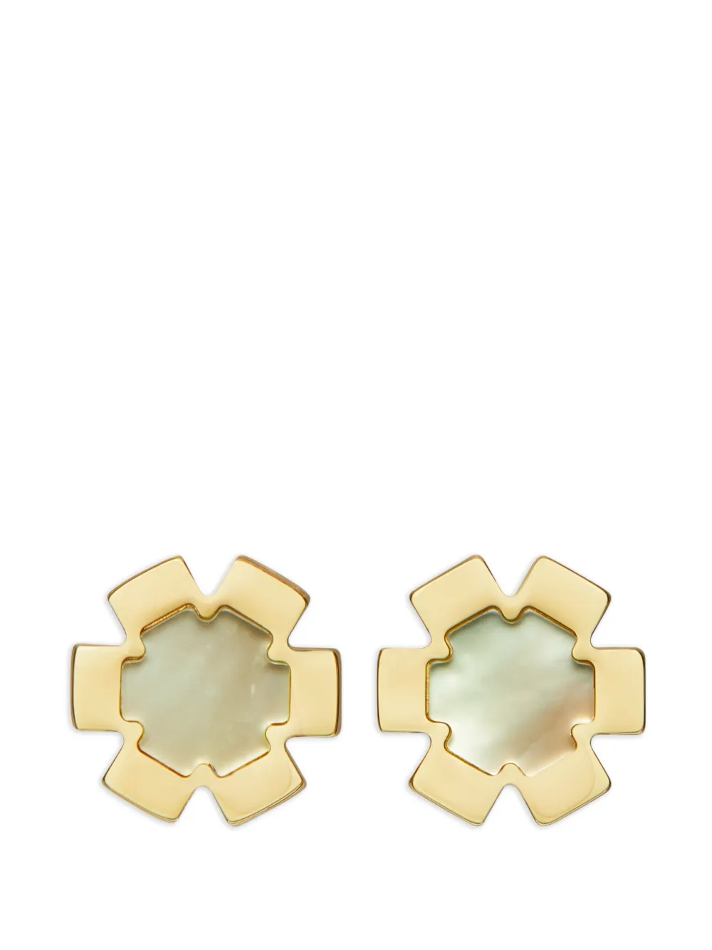 Tory Burch Forget Me Not stud earrings - Oro