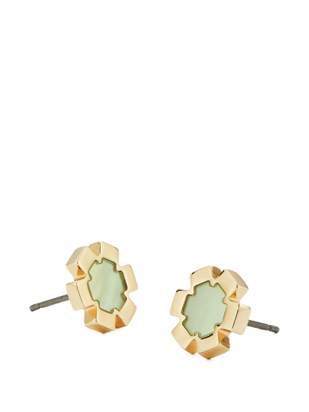  Tory Burch Forget Me Not Stud Earrings - Gold 