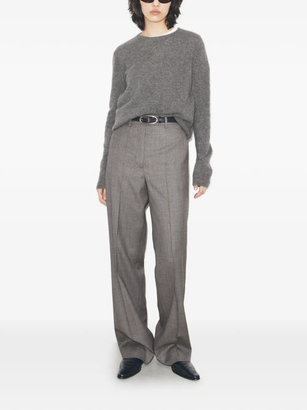  Tory Burch Wool Pants - Grey 