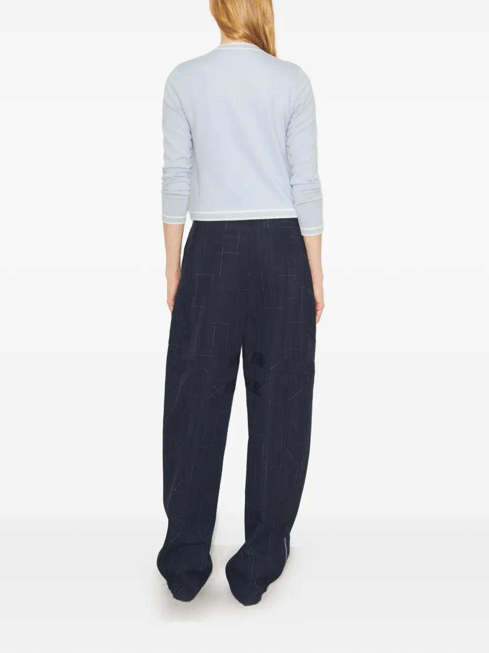  Tory Burch Kendra Cardigan - Blue 